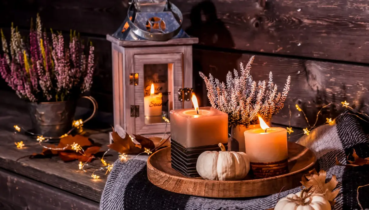 decorarea cu lumanari